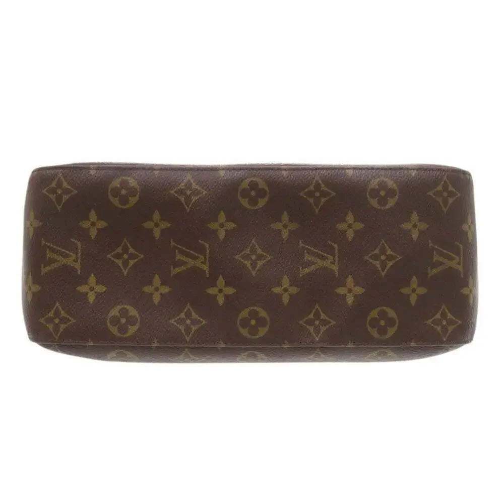 LOUIS VUITTON Brown Monogram Looping GM Shoulder Bag